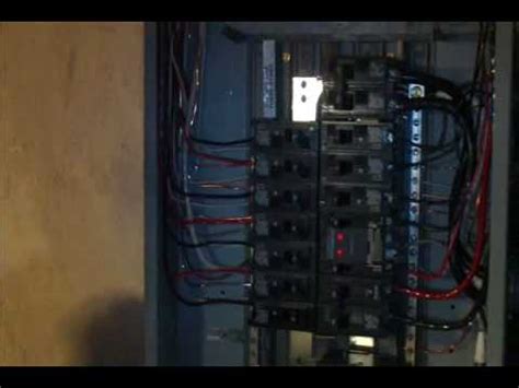 electrical wires loose inside breaker box|old panel breakers loose.